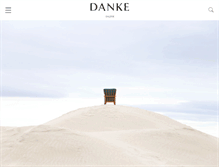 Tablet Screenshot of danke-galerie.com